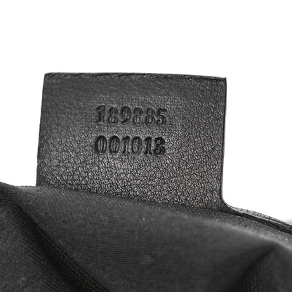 Gucci Calfskin Queen Bow Hobo Black 7 of 9