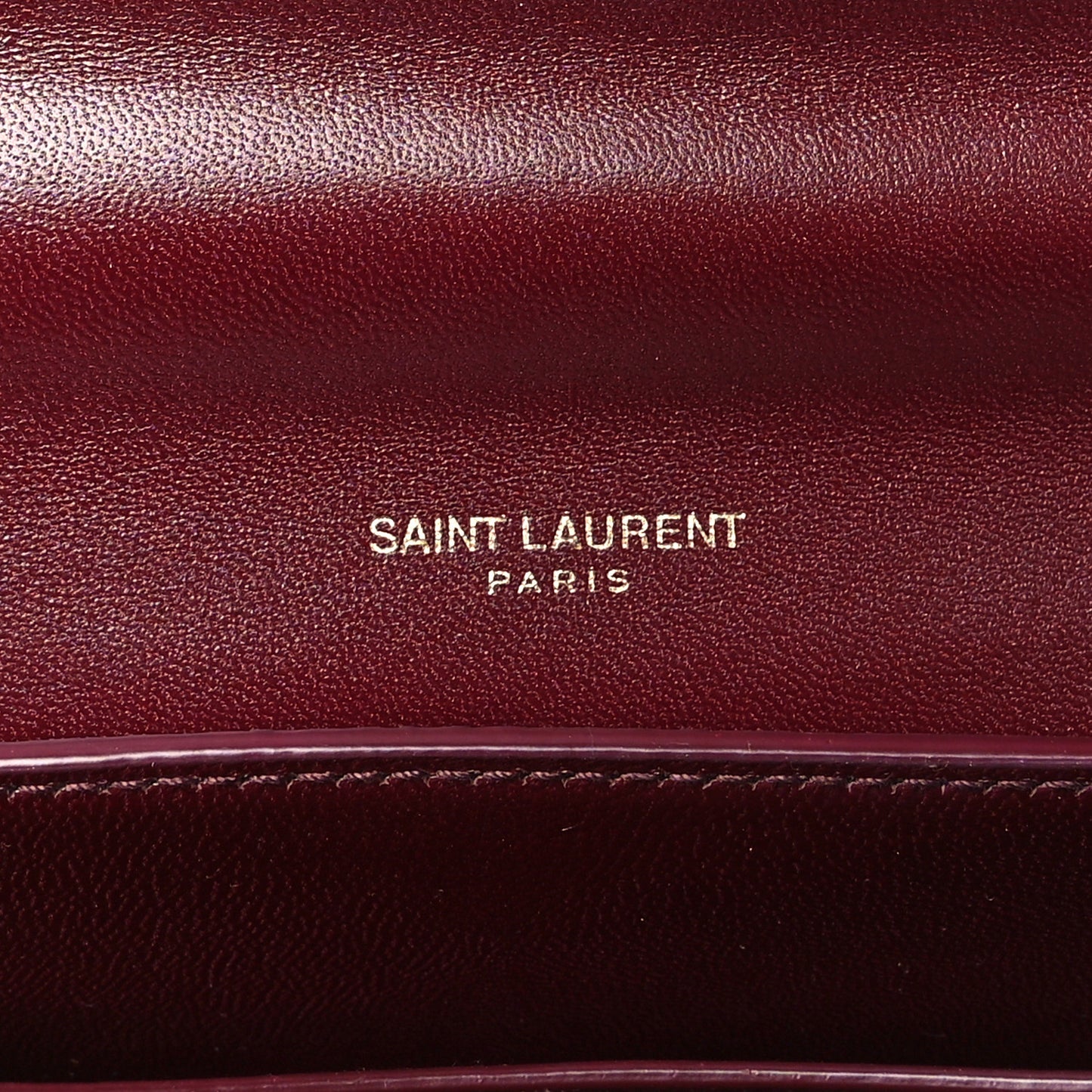Snakeskin Small Kaia Satchel Burgundy
