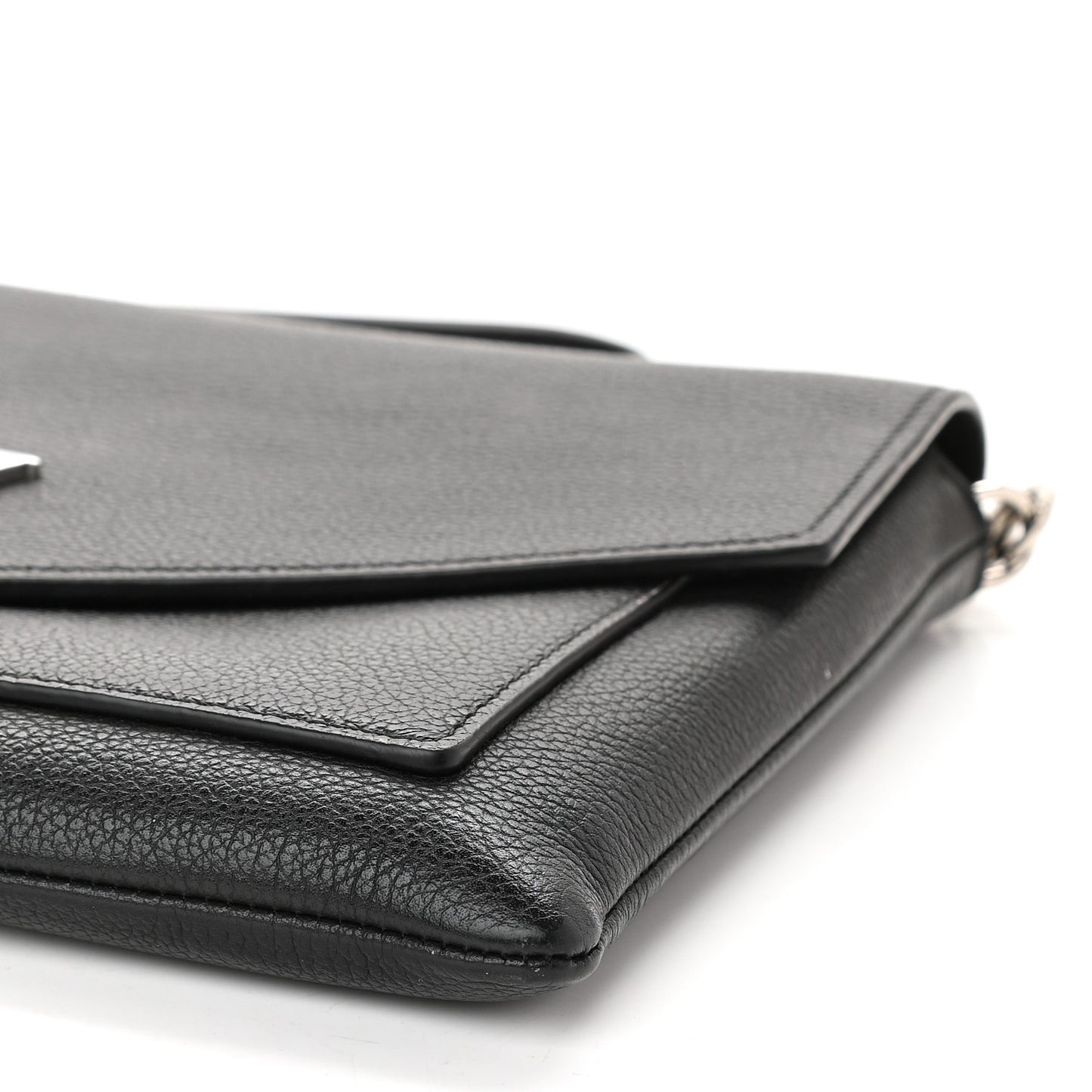 Soft Calfskin My Lockme Pochette Black