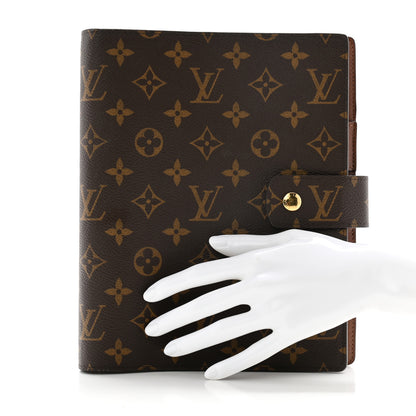 Louis Vuitton Monogram Large Ring Agenda Cover 2 of 12