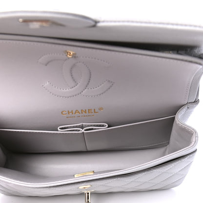 Chanel Caviar Quilted Small Double Flap Grey 4 of 6