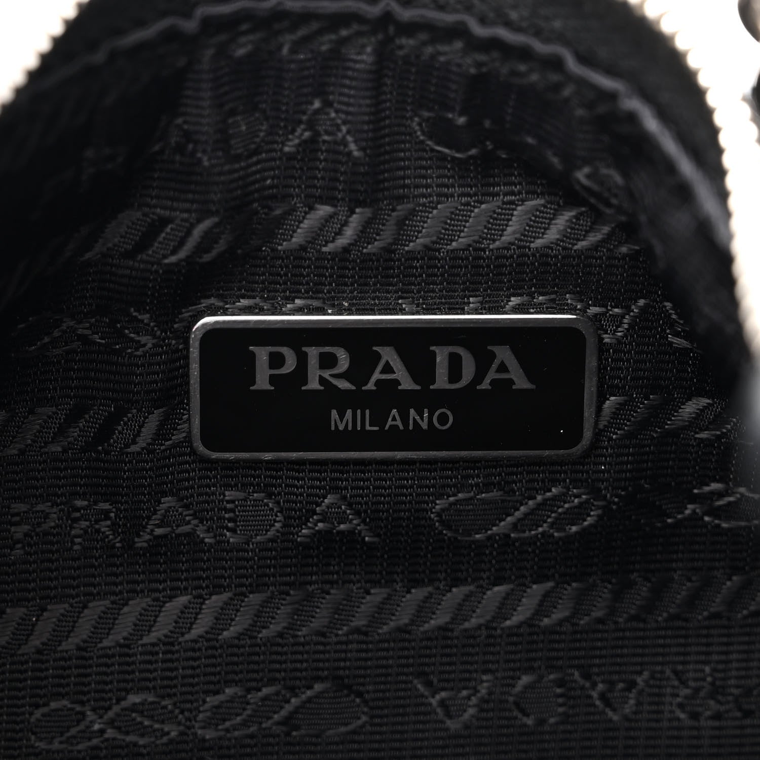 Prada Nylon Re-Edition 2005 Shoulder Bag Black 6 of 9