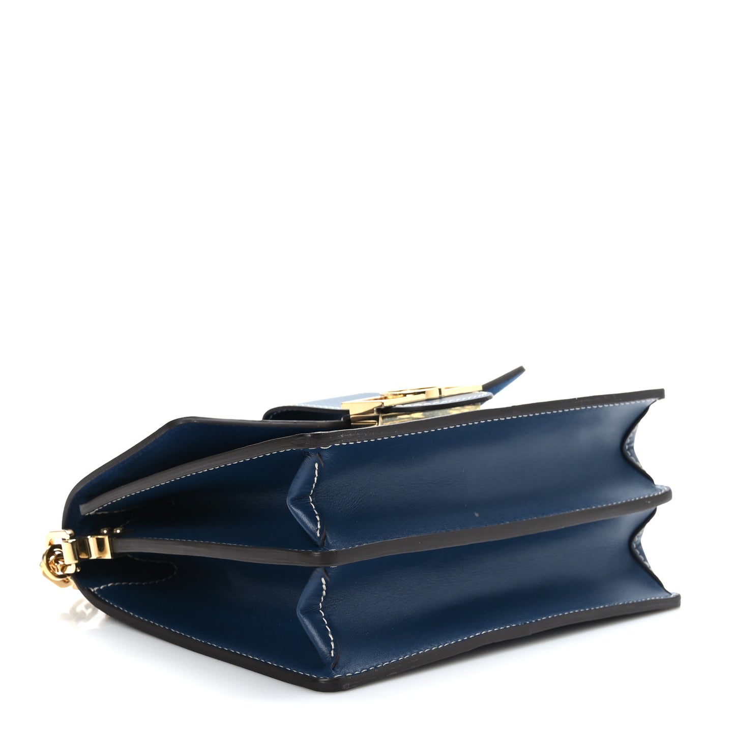 Denim Monogram Jacquard Dauphine MM Bleu