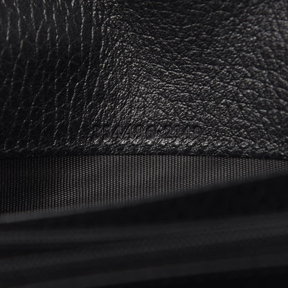 Gucci Dollar Calfskin Swing Continental Wallet Black 7 of 10