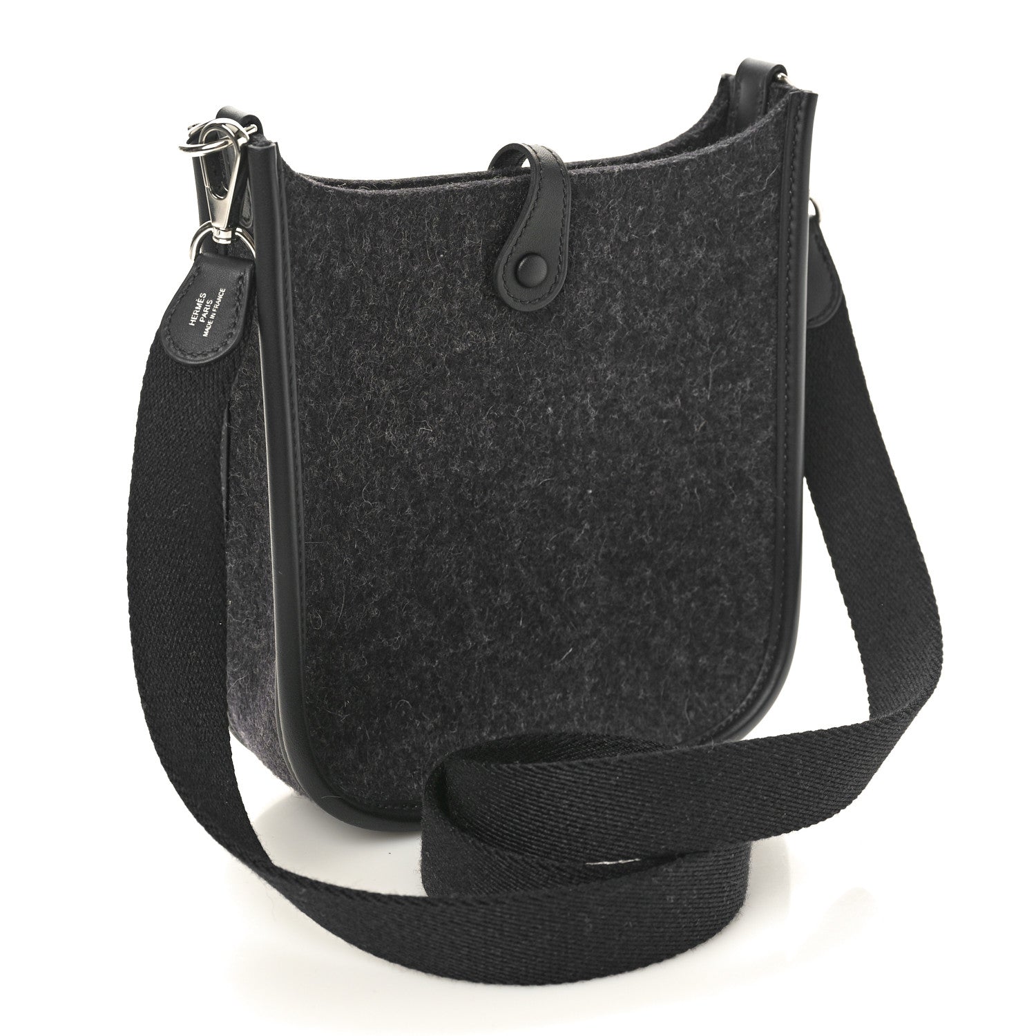 Hermes Feutre Swift Evelyne TPM Gris Moyen Black 2 of 9
