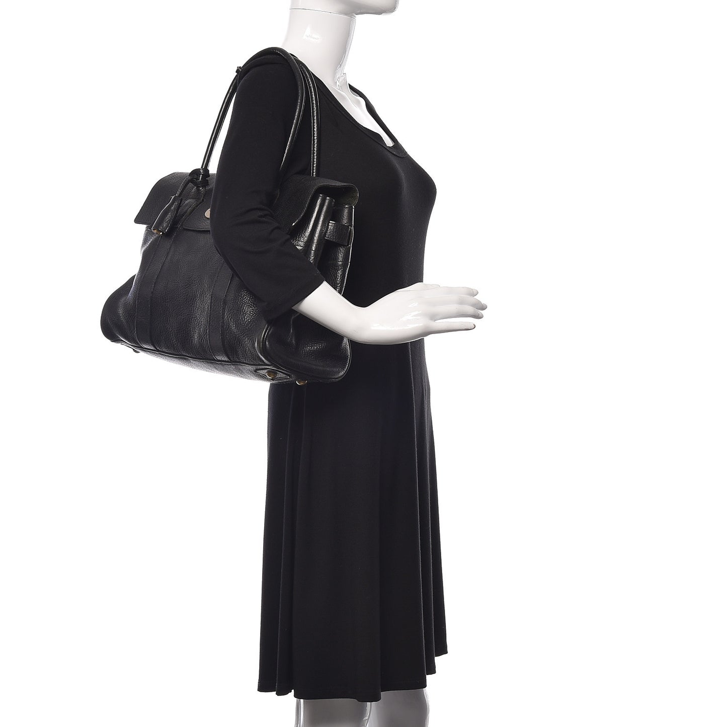 Natural Leather Bayswater Black