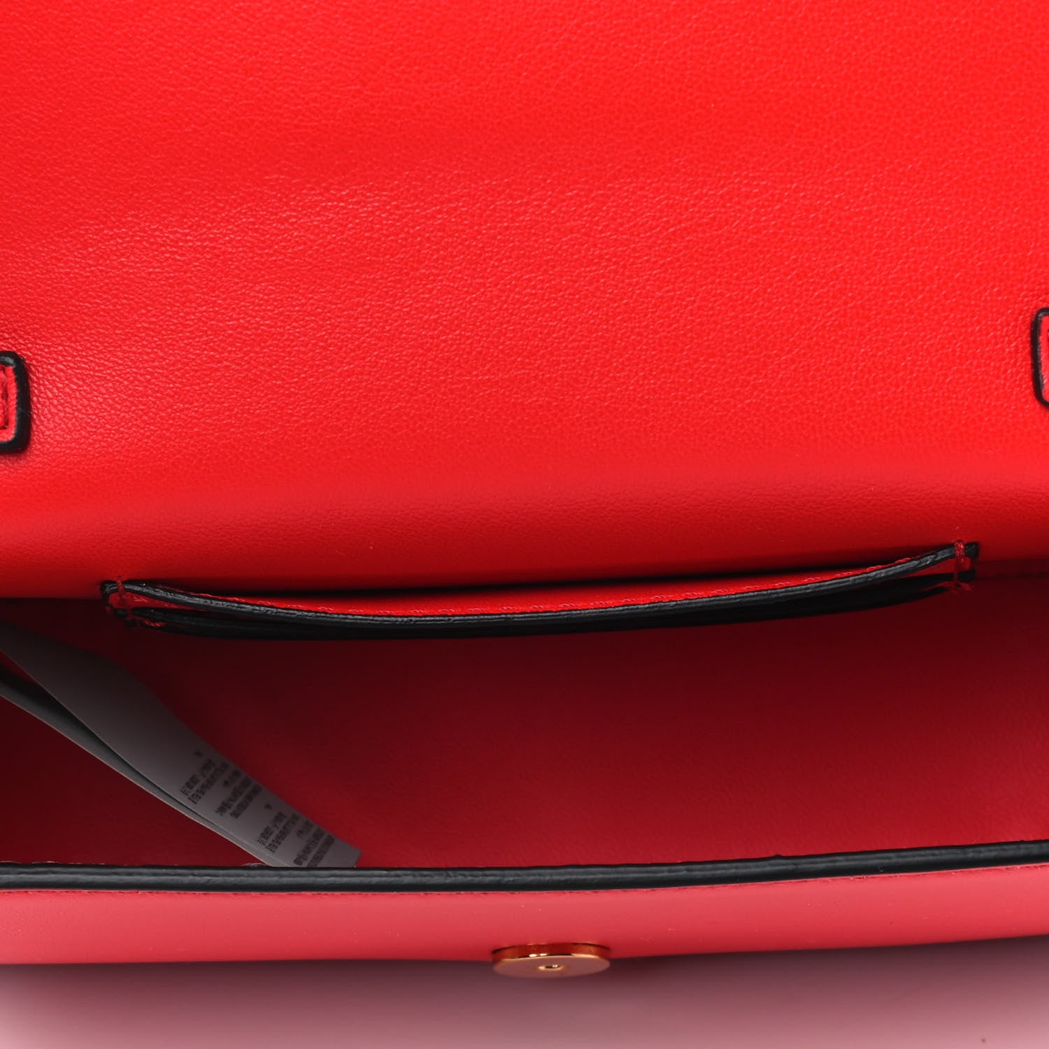 Versace Vitello Virtus Mini Chain Bag Eros Flame Red 4 of 4