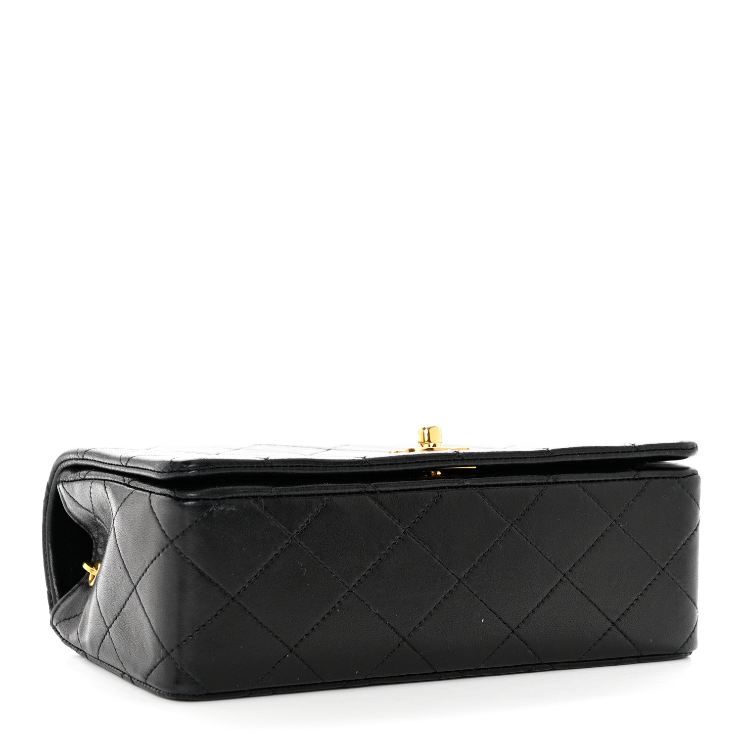 Chanel Lambskin Quilted Small Single Flap Black 4 of 10