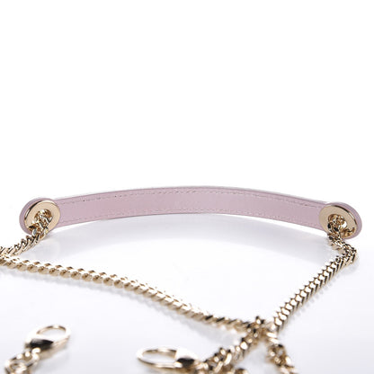 Christian Dior Pearly Lambskin Shoulder Strap Lotus 3 of 4