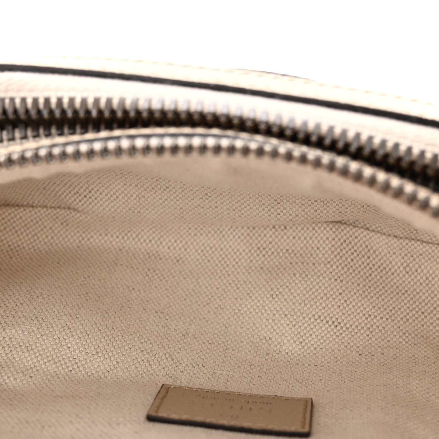 Gucci GG Supreme Monogram Textured Calfskin Web Retro Interlocking G Belt Bag Beige Mystic White Oatmeal 5 of 11