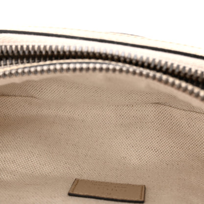 Gucci GG Supreme Monogram Textured Calfskin Web Retro Interlocking G Belt Bag Beige Mystic White Oatmeal 5 of 11