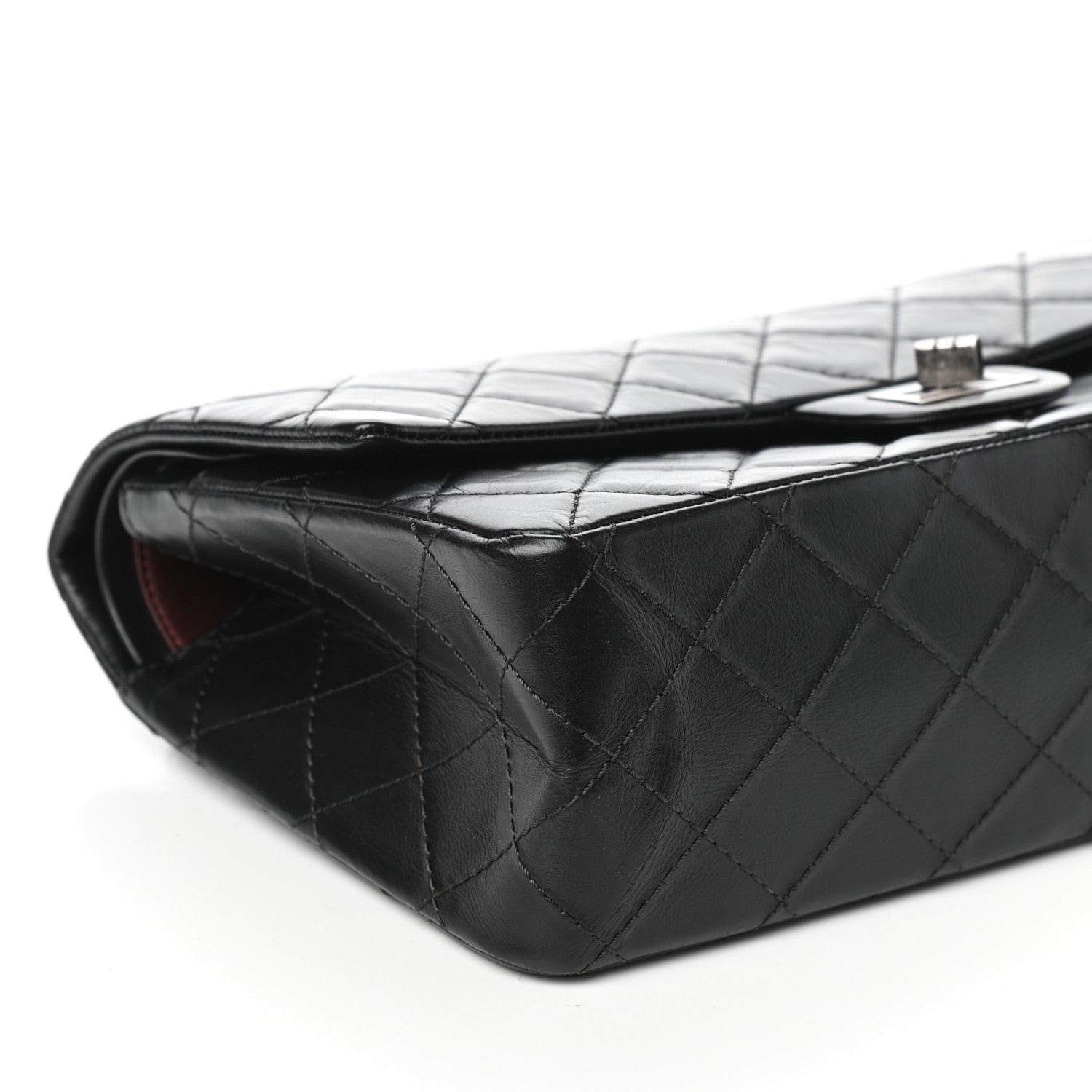 Chanel Aged Calfskin Quilted 2.55 Reissue 226 Flap Black 8 of 10