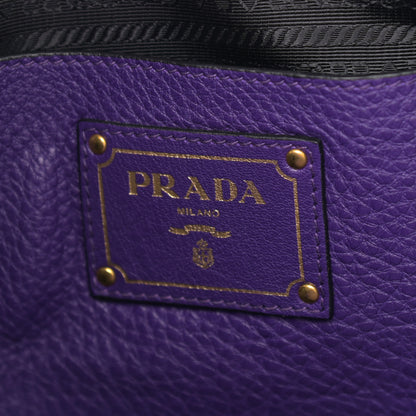 Prada Vitello Daino Tote Viola 5 of 10