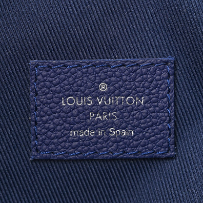 Louis Vuitton Cowhide Monogram Bandana Discovery Bumbag PM Blue 6 of 9