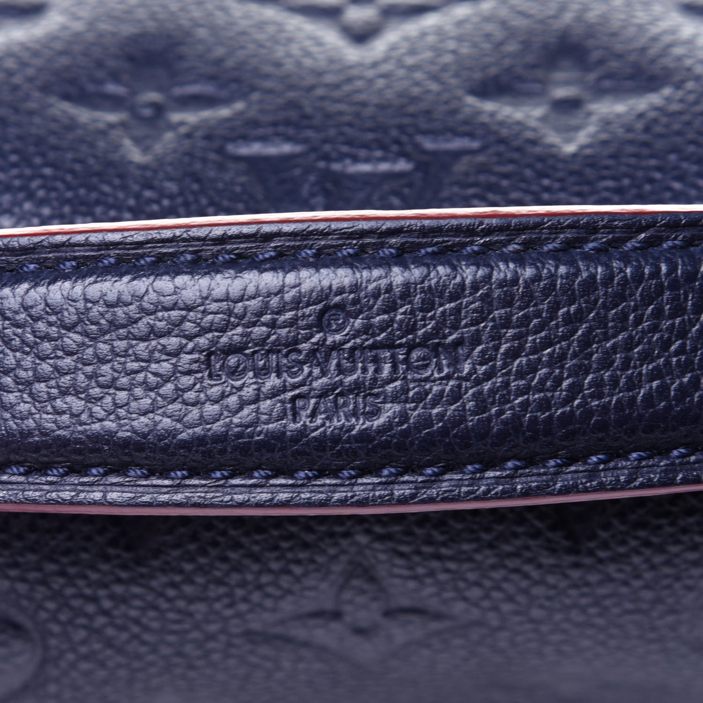 Empreinte Pochette Metis Marine Rouge