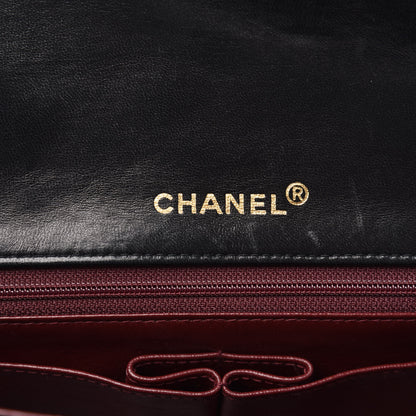 Chanel Lambskin Quilted Small Single Flap Bag Black 6 of 15