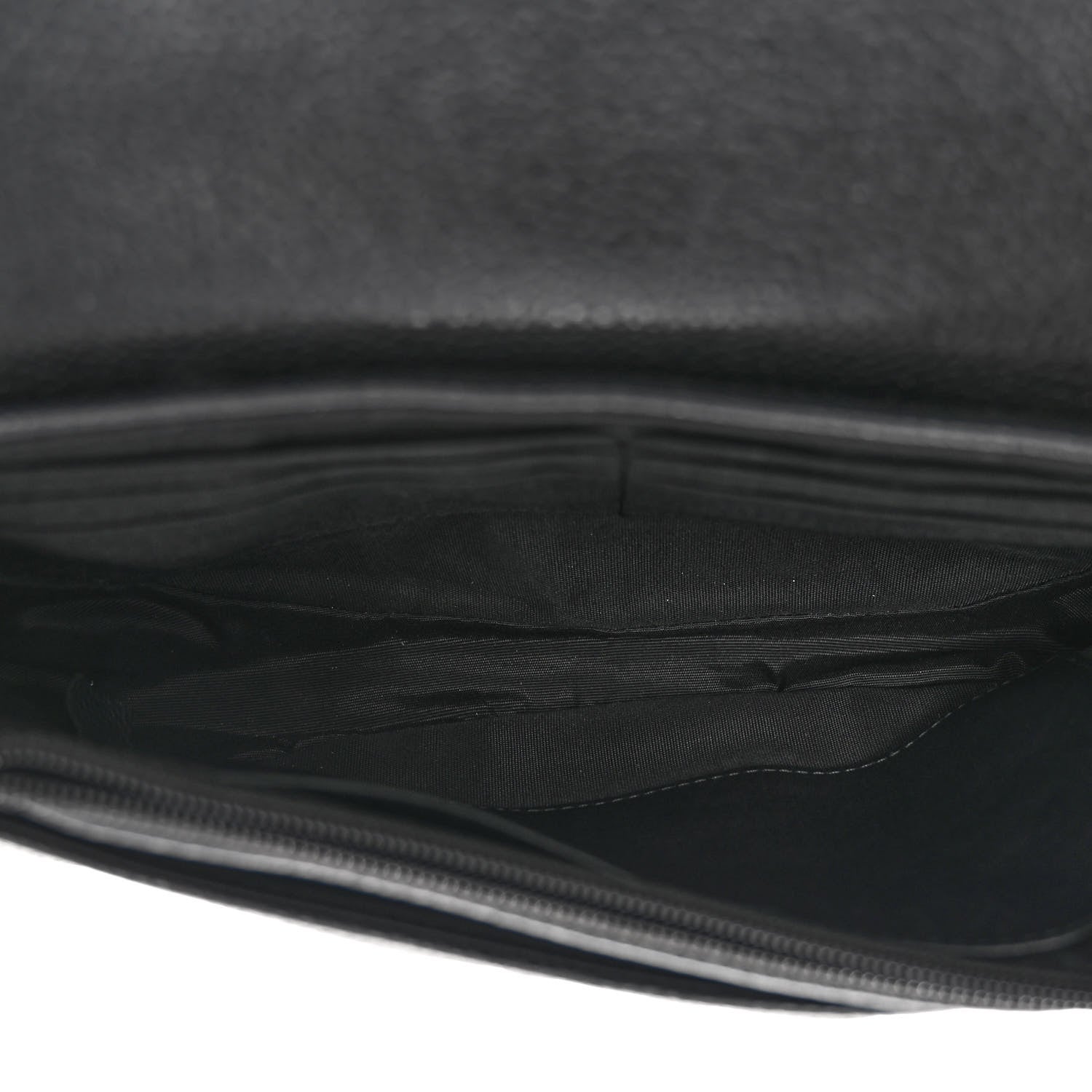 Chanel Caviar Half Moon Wallet On Chain WOC Black 5 of 11