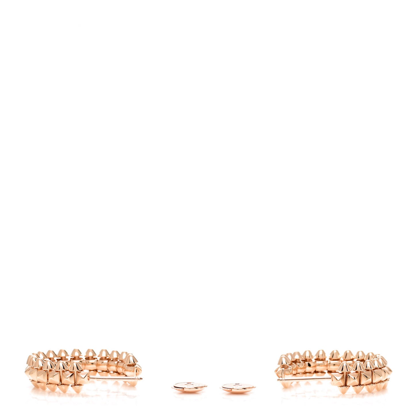 18K Pink Gold Small Clash de Cartier Earrings