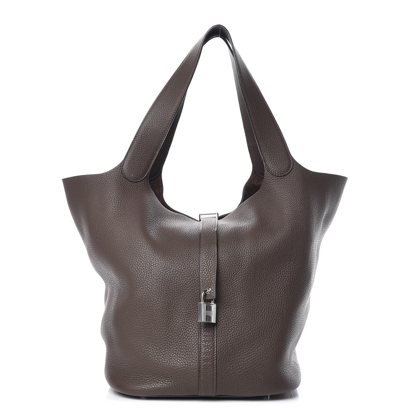 Taurillon Clemence Picotin Lock TGM Chocolate
