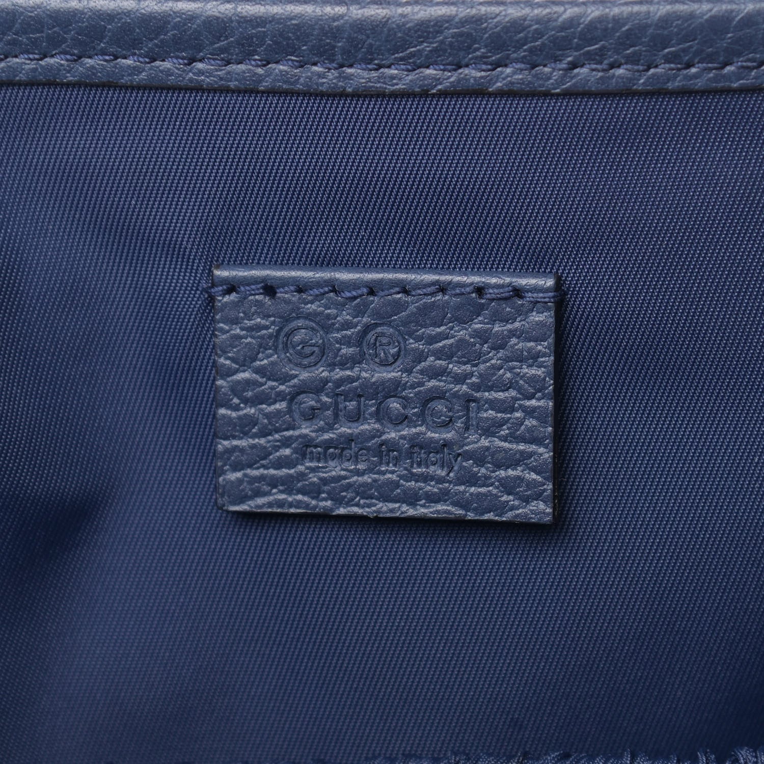 Gucci Monogram Convertible Diaper Bag Blue 10 of 12