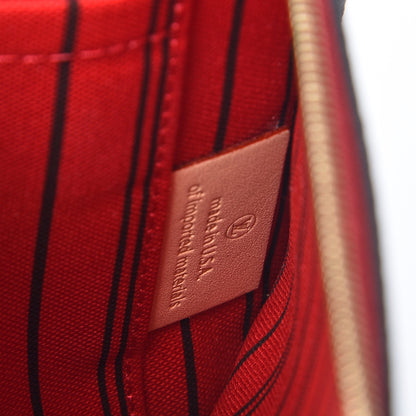 Louis Vuitton Monogram Neverfull MM GM Pochette Cherry 7 of 8