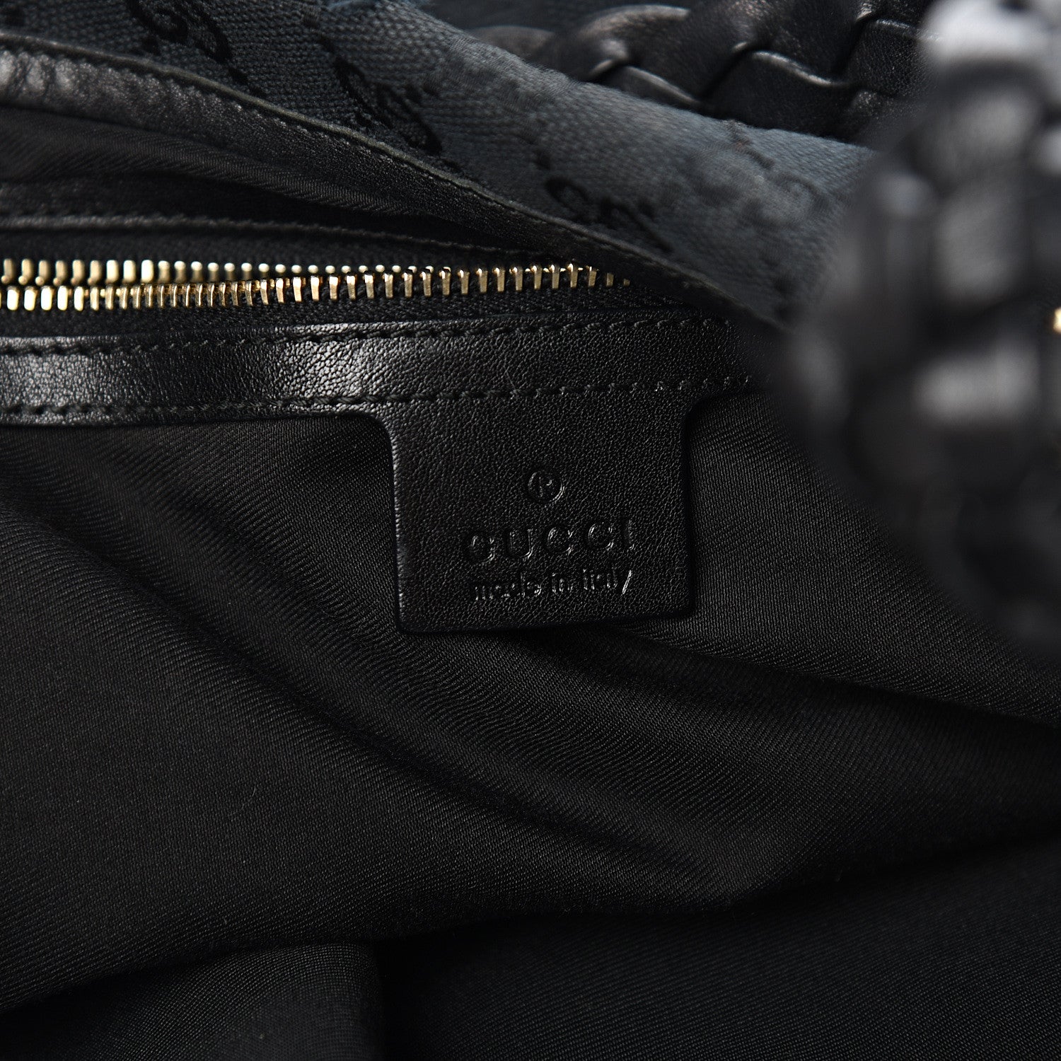 Gucci Monogram Medium Pelham Shoulder Bag Black 5 of 13