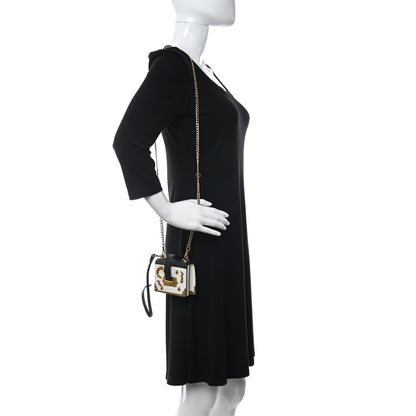 Prada Saffiano Cahier Mini Astrology Bag Talco 2 of 10