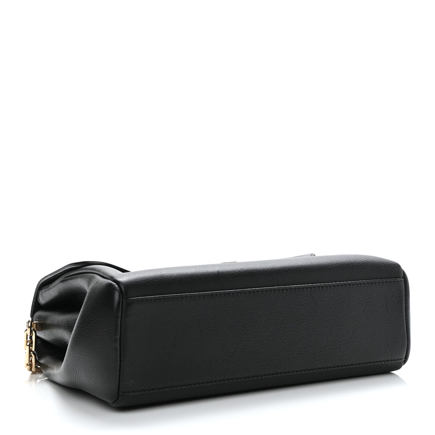 Calfskin Small Diorling Black