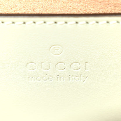 Gucci Calfskin Matelasse Small GG Marmont Chain Shoulder Bag Salvy Green 6 of 10