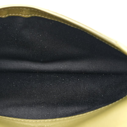 Saint Laurent Suede Monogram Phone Holder Crossbody Loden Green 5 of 13