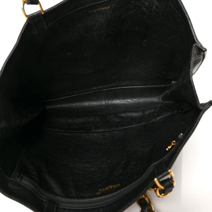 Chanel Lambskin Jumbo Shoulder Bag Black 4 of 9