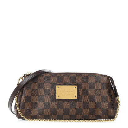 Louis Vuitton Damier Ebene Eva Clutch 1 of 9