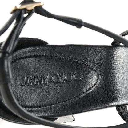 Jimmy Choo Nappa Rheea 65 Sandals 39 Black 8 of 11