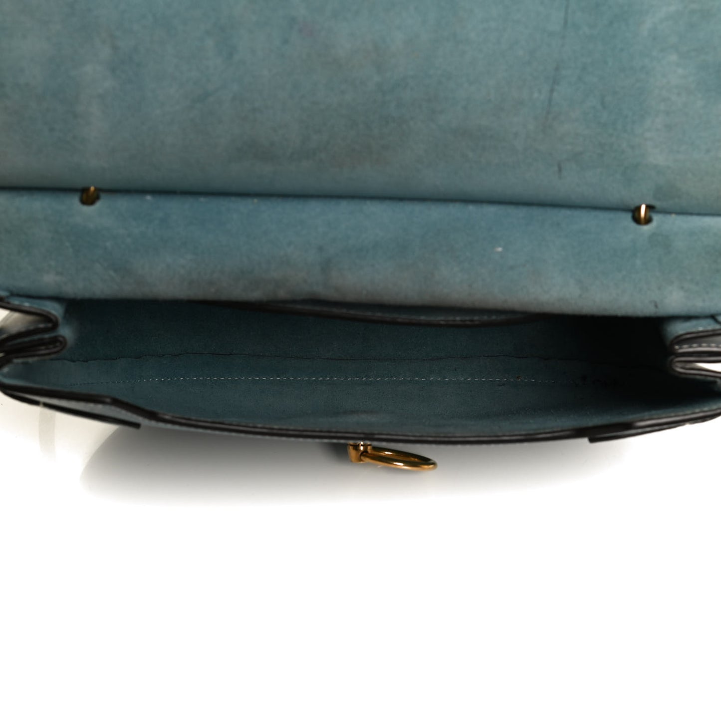 Silky Calfskin Amberley Satchel Blue