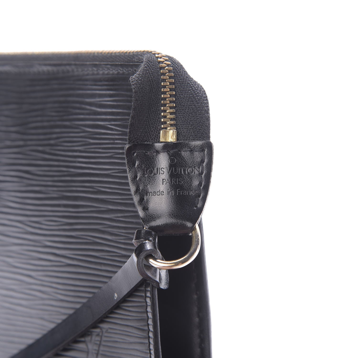 Louis Vuitton Epi Pochette Accessories 24 Black 8 of 10
