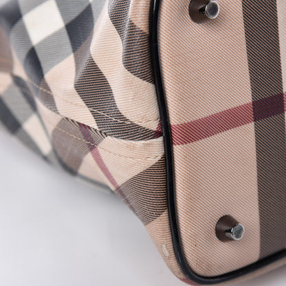 Burberry Supernova Check Regent Tote Black 12 of 17