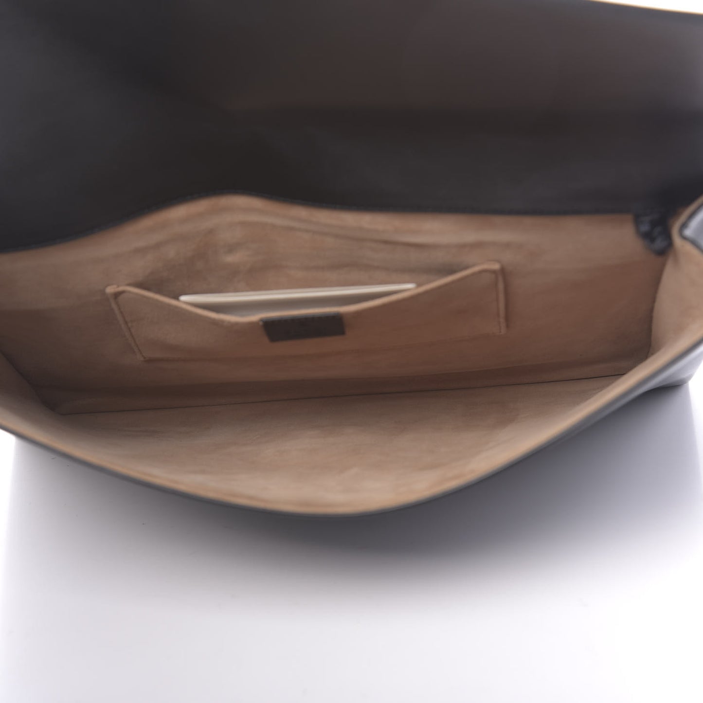 Calfskin Maxi Sylvie Clutch Black