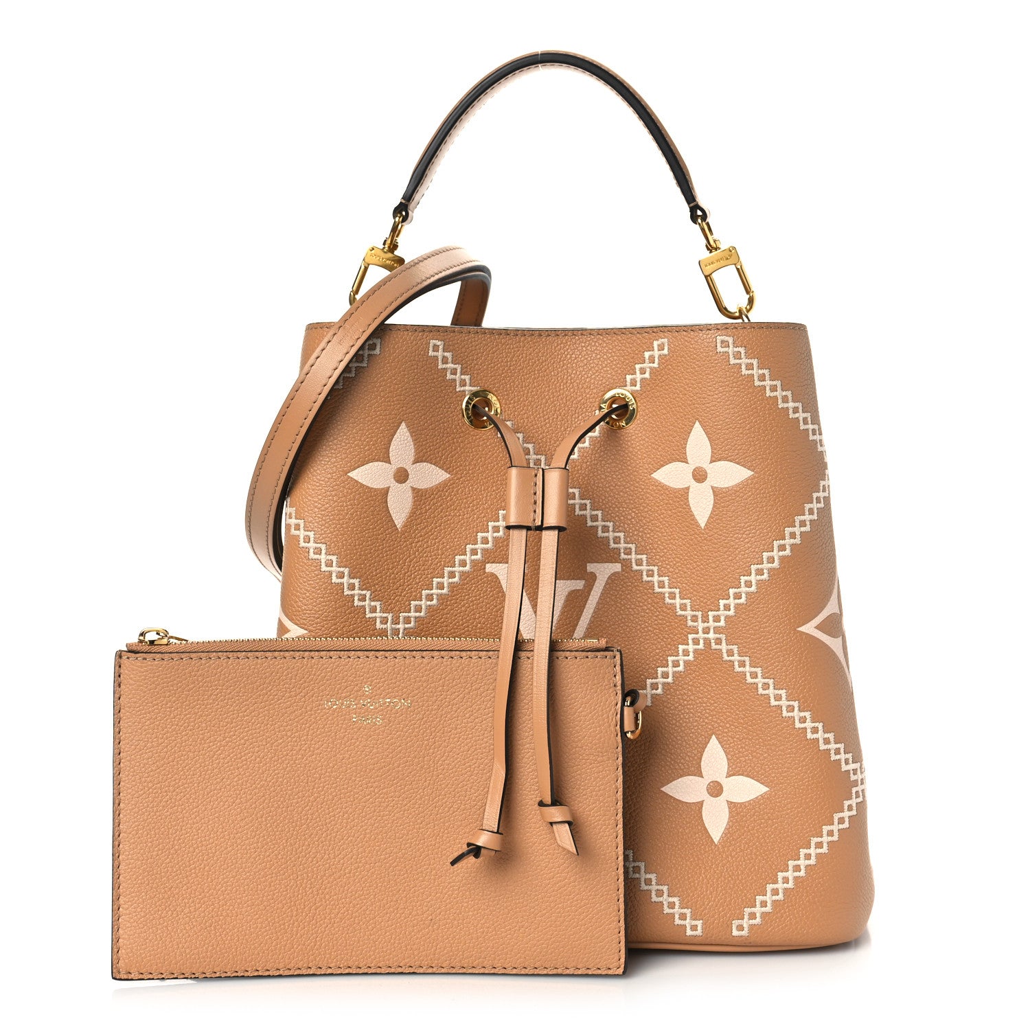 Louis Vuitton Empreinte Monogram Giant Broderies Neonoe MM Arizona 1 of 10