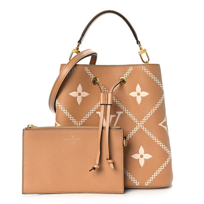 Louis Vuitton Empreinte Monogram Giant Broderies Neonoe MM Arizona 1 of 10