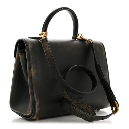 Balenciaga Calfskin Small Money Top Handle Handbag Brown 3 of 13
