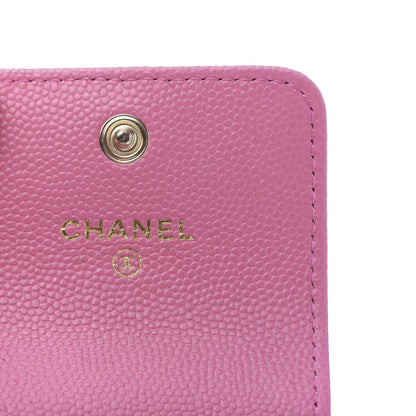 Chanel Caviar Quilted Crystal CC Airpods Pro Case Pink 6 of 9