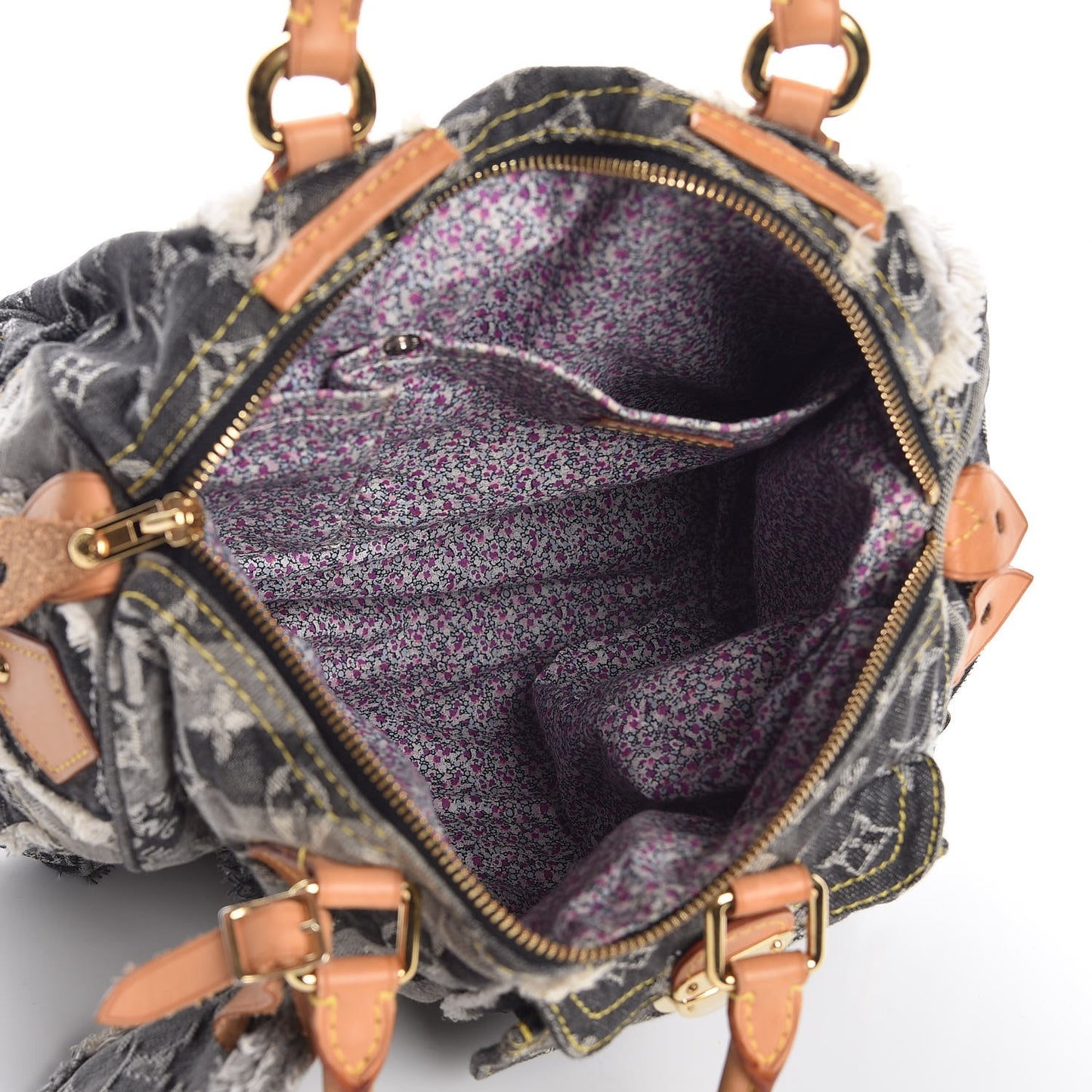 Denim Patchwork Speedy 30 Grey