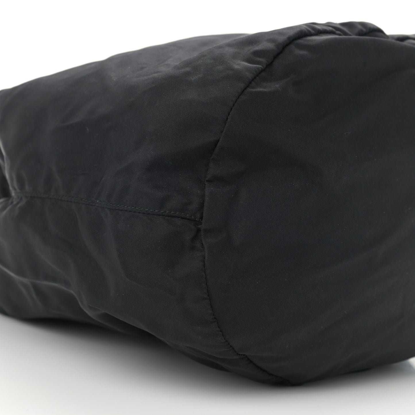 Nylon Vela Drawstring Pouch Black