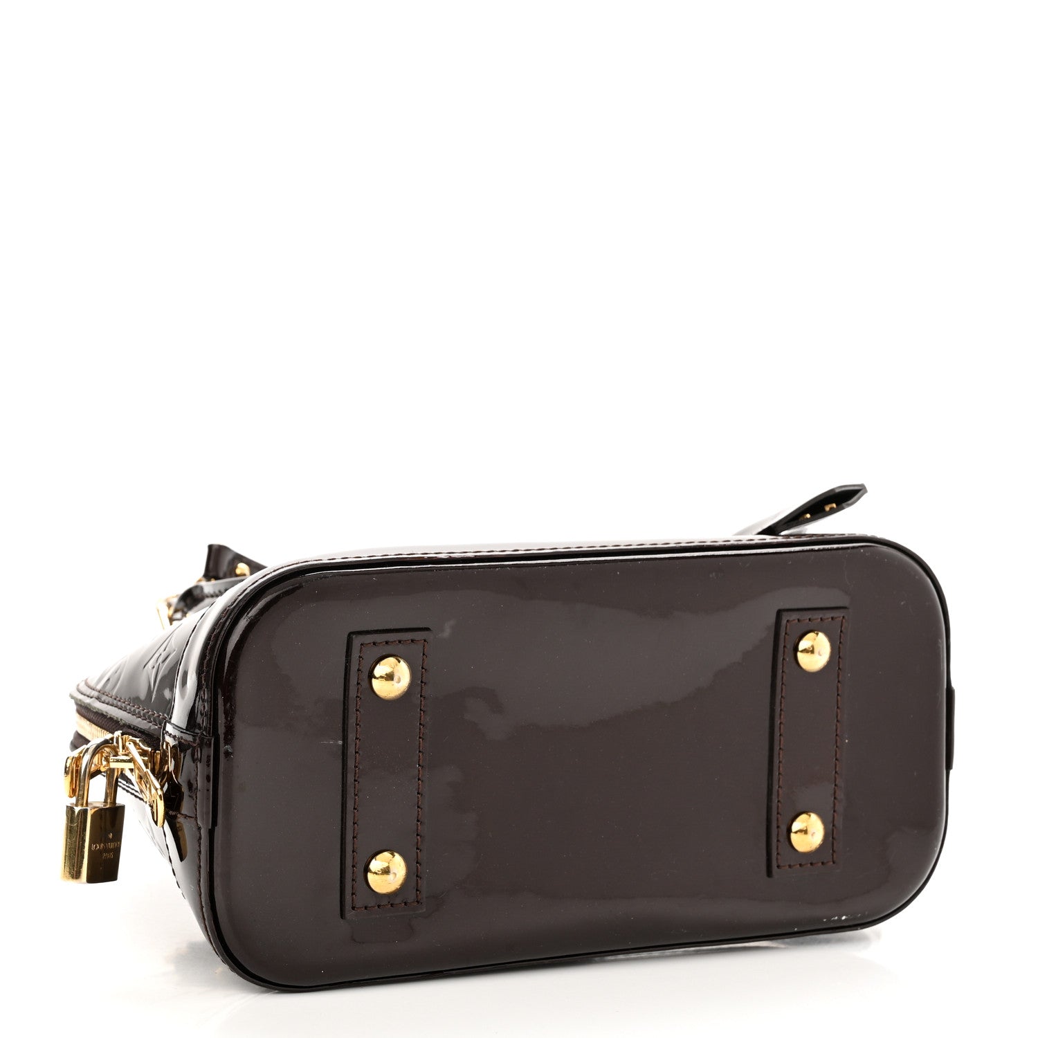 Louis Vuitton Vernis Alma BB Amarante 3 of 13