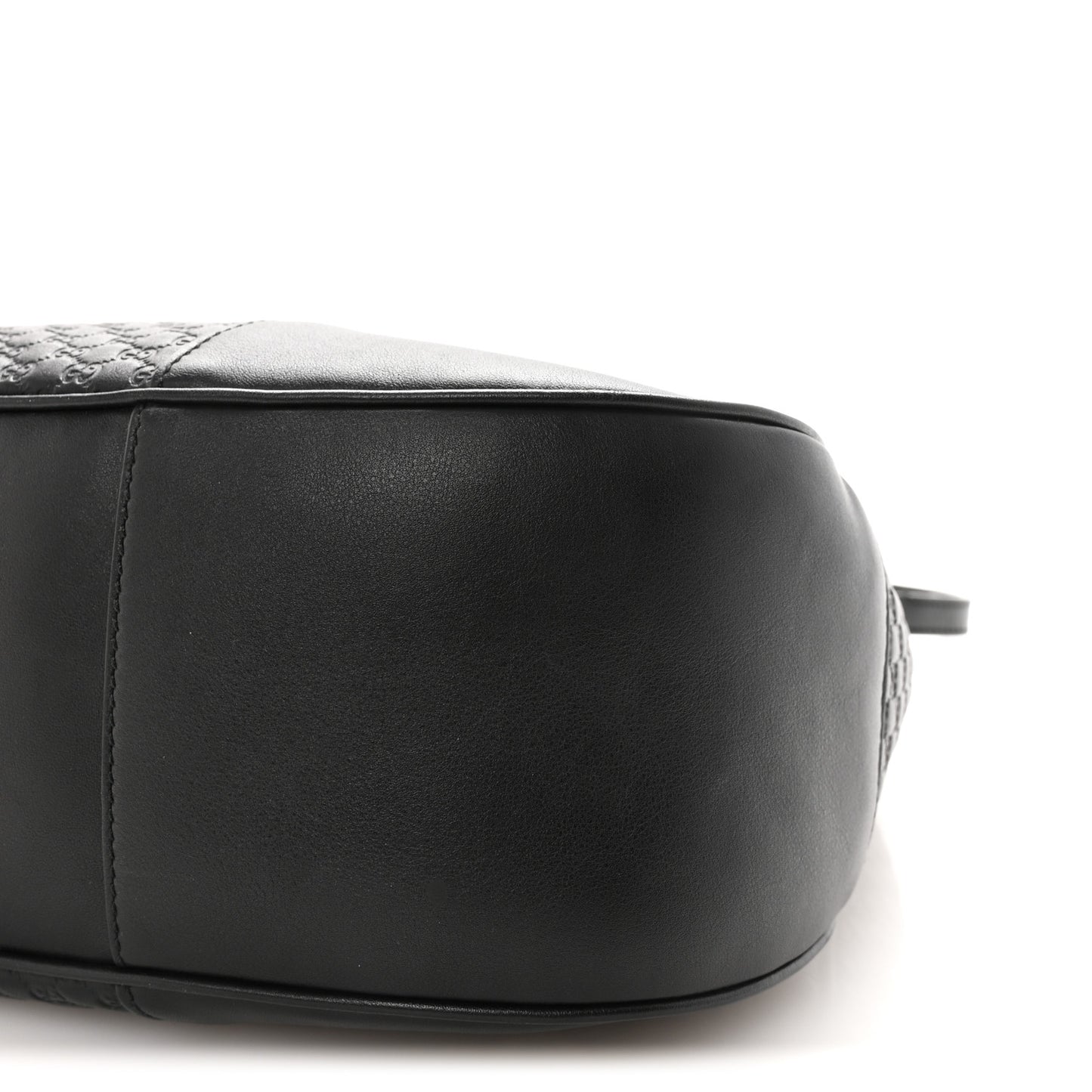 Soft Microguccissima Margaux Hobo Black