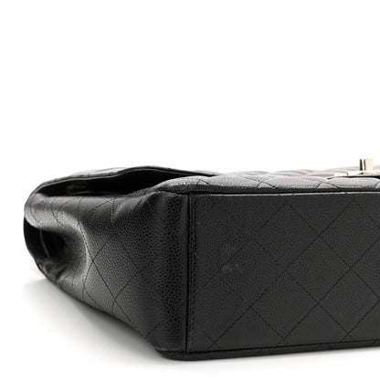 Chanel Caviar Quilted Maxi Double Flap Black 6 of 16