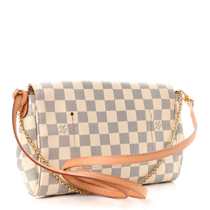 Louis Vuitton Damier Azur Favorite MM 3 of 10