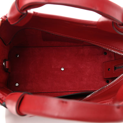 Valentino Garavani Nappa Atelier 05 Plisse Edition Small Tote Bag Rosso Valentino 5 of 10