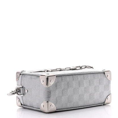 Louis Vuitton Damier Glitter Mini Soft Trunk Silver 4 of 9