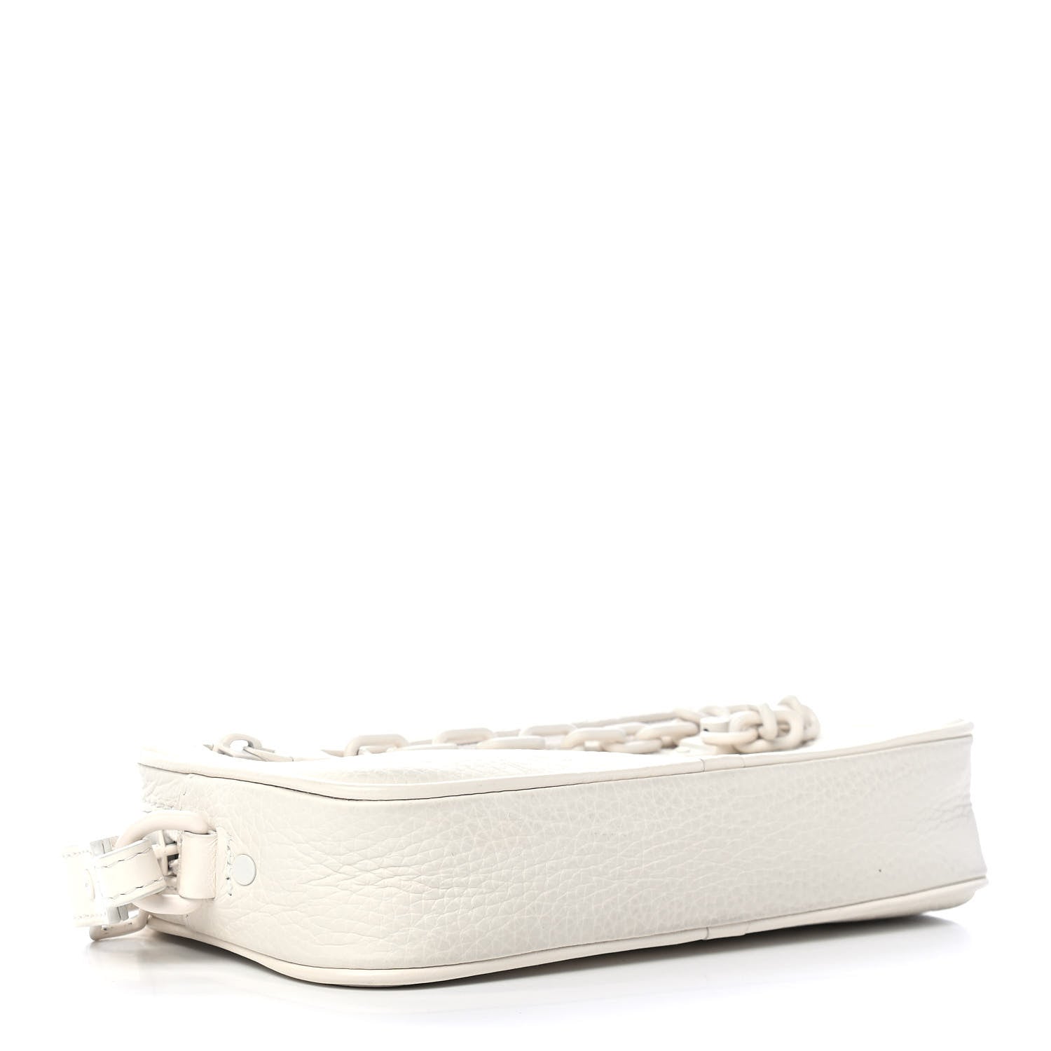 Louis Vuitton Taurillon Monogram Pochette Volga White 4 of 8